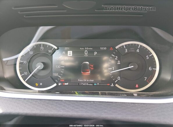 SALZJ2FX8LH119921 2020 LAND ROVER RANGE ROVER EVOQUE Черный Вид задних сидений