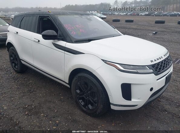 SALZJ2FX8MH122853 2021 LAND ROVER RANGE ROVER EVOQUE White Delantero derecho