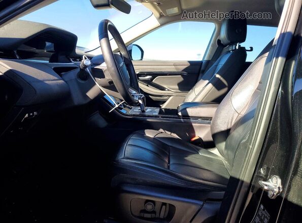 SALZP2FX0LH060751 2020 LAND ROVER RANGE Black Widok wnętrza z przodu
