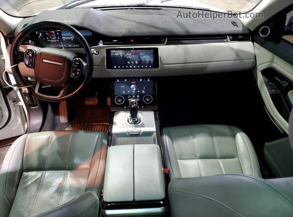 SALZP2FX6LH041573 2020 LAND ROVER RANGE White Вид панелі приладів