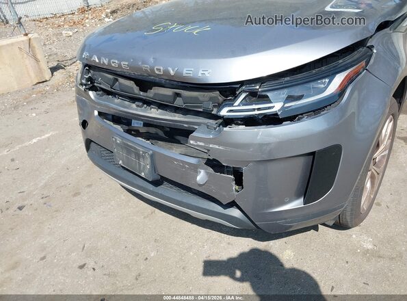 SALZP2FX7LH060987 2020 LAND ROVER RANGE ROVER EVOQUE Gray Widok z przodu