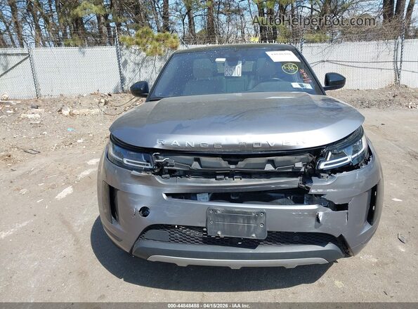 SALZP2FX7LH060987 2020 LAND ROVER RANGE ROVER EVOQUE Gray Widok zestawu wskaźników