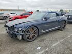 2021 Bentley Continental Gt Синий vin: SCBDB4ZG3MC088729