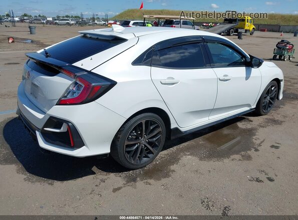 SHHFK7H42MU408901 2021 HONDA CIVIC Белый Задняя правая четверть