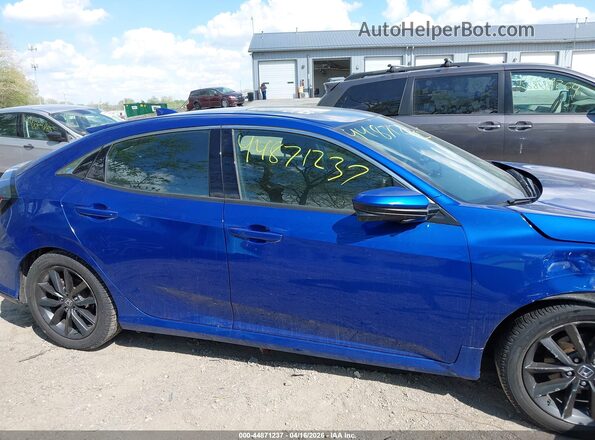 SHHFK7H67LU220553 2020 HONDA CIVIC Синий Вид задней части салона
