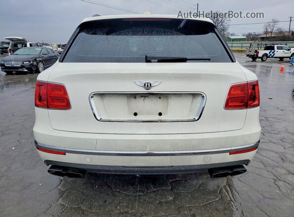 SJAAM2ZV1KC024006 2019 BENTLEY BENTAYGA Белый Вид сзади