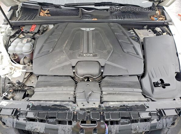 SJAAM2ZV1KC024006 2019 BENTLEY BENTAYGA Белый Вид задней части салона