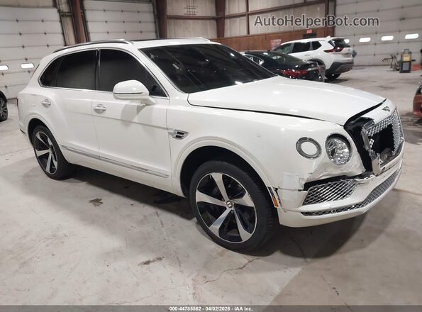 SJAAM2ZV8KC027341 2019 BENTLEY BENTAYGA White Առջևի աջ