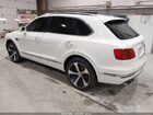 2019 Bentley Bentayga V8 White vin: SJAAM2ZV8KC027341