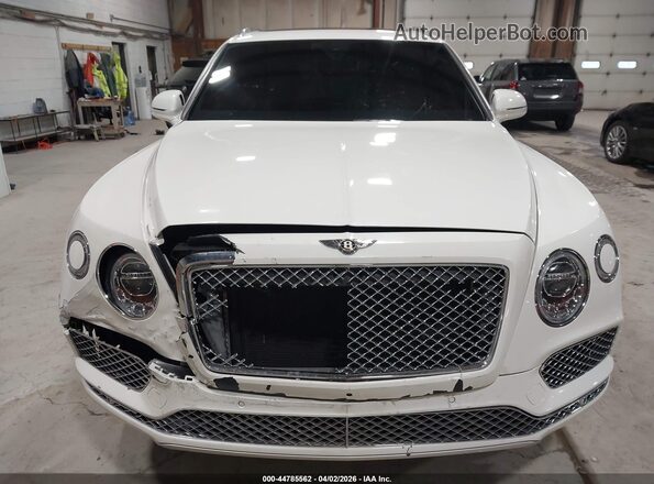 SJAAM2ZV8KC027341 2019 BENTLEY BENTAYGA White Սարքավորումների վահանակի տեսք