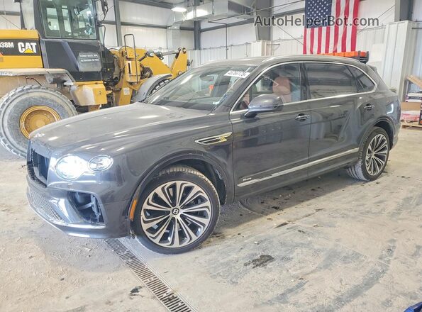 SJAHT2ZV0PC020005 2023 BENTLEY BENTAYGA Gray Przód lewy