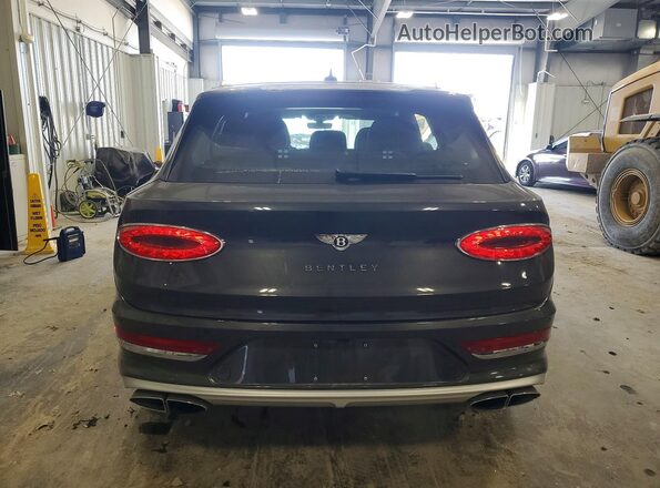 SJAHT2ZV0PC020005 2023 BENTLEY BENTAYGA Gray Widok z tyłu