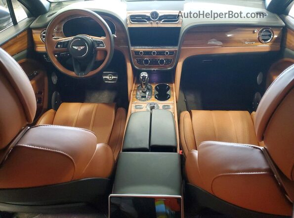 SJAHT2ZV0PC020005 2023 BENTLEY BENTAYGA Gray Widok deski rozdzielczej