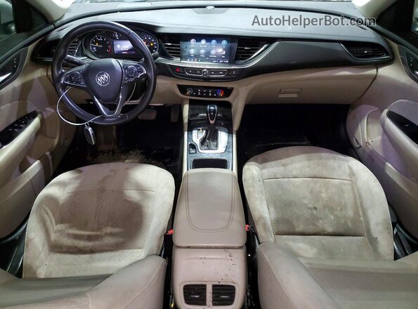 W04GL6SX2K1009356 2019 BUICK REGAL White Widok deski rozdzielczej