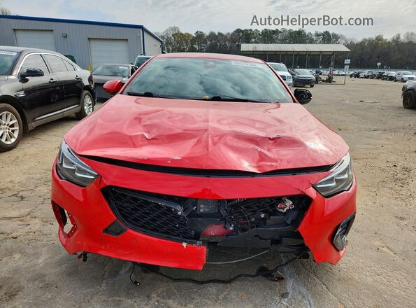 W04GS6SS2J1129261 2018 BUICK REGAL Red წინა ხედი