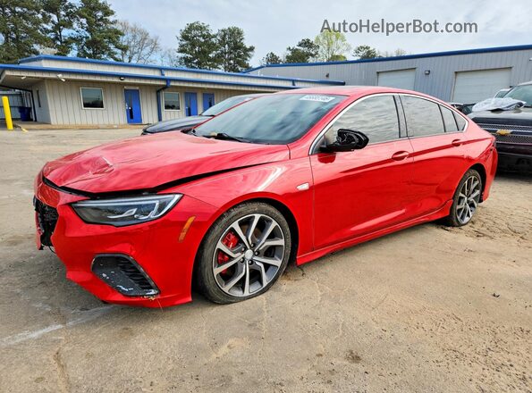 W04GS6SS2J1129261 2018 BUICK REGAL Red წინა მარცხენა ხედი სამი მეოთხედიდან