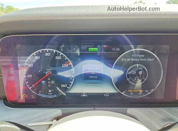 W1K2J5KB4LA073104 2020 MERCEDES-BENZ CLS-CLASS Blue Вид щитка приладів