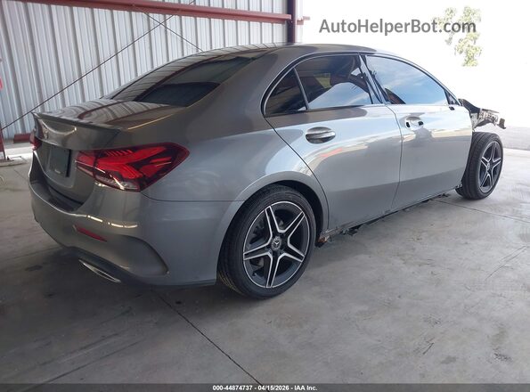 W1K3G4EB5LW045663 2020 MERCEDES-BENZ A 220 Gray უკანა მარჯვენა