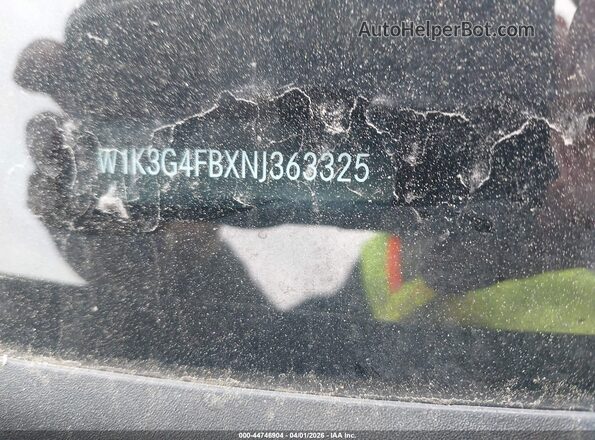 W1K3G4FBXNJ363325 2022 MERCEDES-BENZ A 220 Black 