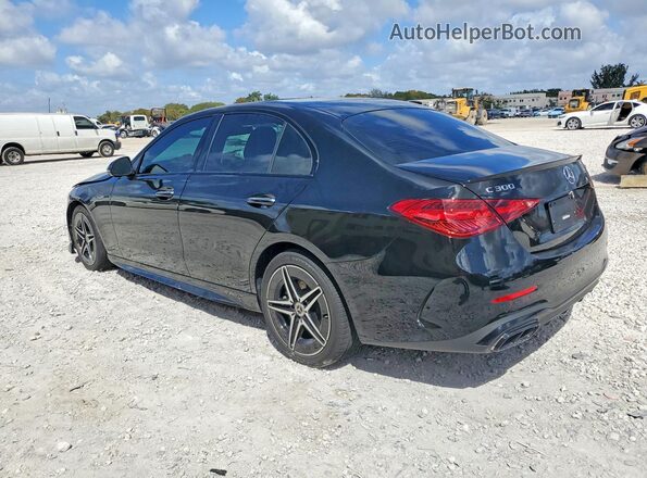 W1KAF4HB0SR246714 2025 MERCEDES-BENZ C Черный Задняя левая четверть