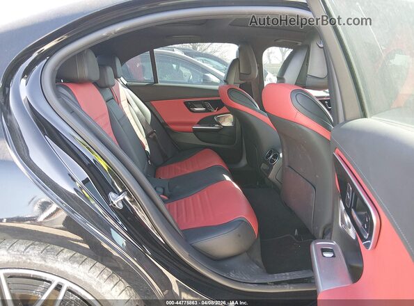 W1KAF8HB2PR111278 2023 MERCEDES-BENZ AMG C 43 Black Vista de la etiqueta del VIN