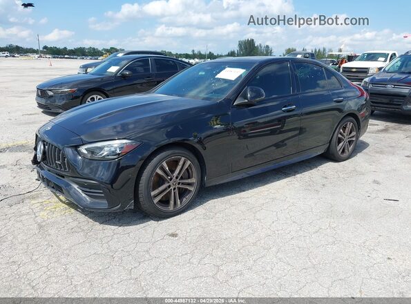 W1KAF8HB7PR112362 2023 MERCEDES-BENZ AMG C 43 Black Front left