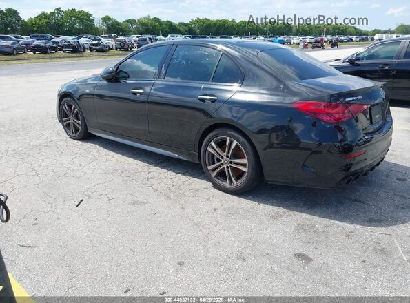 W1KAF8HB7PR112362 2023 MERCEDES-BENZ AMG C 43 Black Rear left