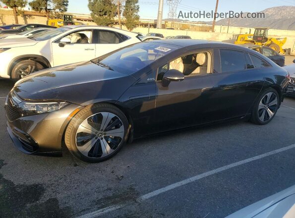 W1KCG2DB0NA012608 2022 MERCEDES-BENZ EQS Black Przód lewy