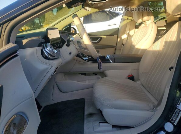 W1KCG2DB0NA012608 2022 MERCEDES-BENZ EQS Black Widok wnętrza z przodu