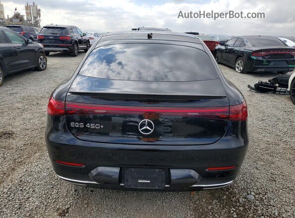 W1KCG2DB7NA017661 2022 MERCEDES-BENZ EQS Black Widok z tyłu
