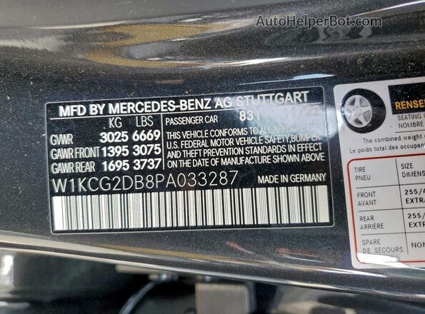 W1KCG2DB8PA033287 2023 MERCEDES-BENZ EQS Gray Engine compartment view