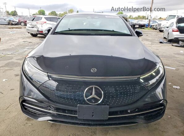 W1KCG2DB9NA014311 2022 MERCEDES-BENZ EQS Black Widok z przodu