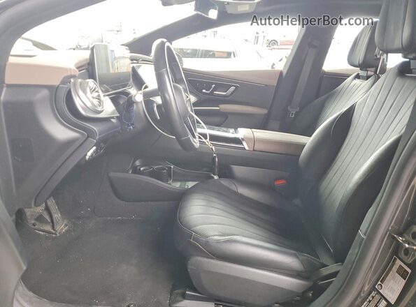 W1KCG2DB9NA014311 2022 MERCEDES-BENZ EQS Black Widok wnętrza z przodu
