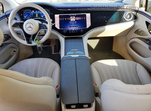 W1KCG2DB9RA048710 2024 MERCEDES-BENZ EQS Серебряный Вид панели приборов