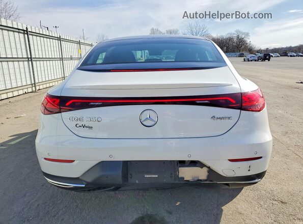 W1KEG1CB3PF033365 2023 MERCEDES-BENZ EQE White Widok z tyłu