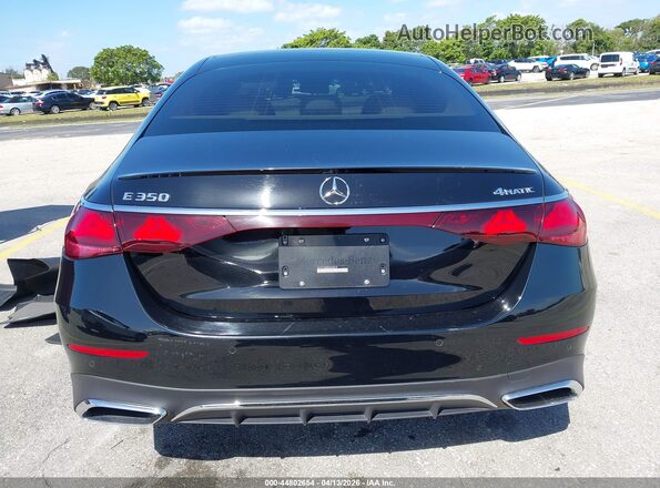 W1KLF4HB3SA099019 2025 MERCEDES-BENZ E-CLASS Black 
