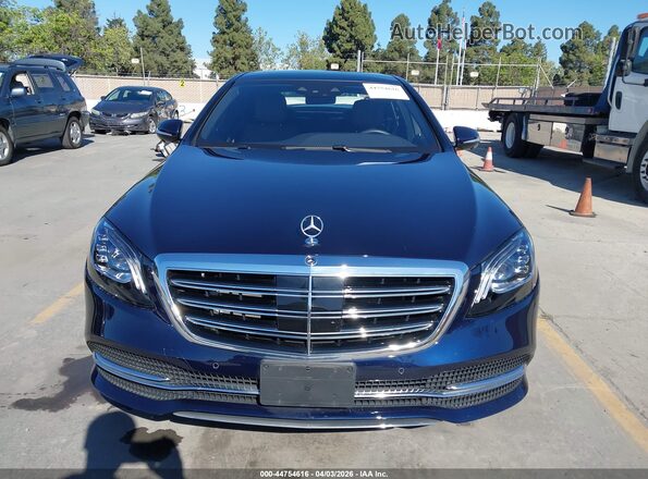 W1KUG6GB5LA553500 2020 MERCEDES-BENZ S-CLASS Синий Вид щитка приборов