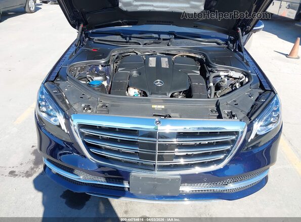W1KUG6GB5LA553500 2020 MERCEDES-BENZ S-CLASS Синий Вид сзади