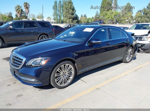 W1KUG6GB5LA553500 2020 MERCEDES-BENZ S-CLASS Синий Передняя левая четверть