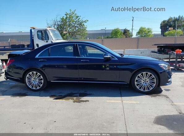 W1KUG6GB5LA553500 2020 MERCEDES-BENZ S-CLASS Синий Вид задней части салона