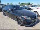 2021 Mercedes-benz C 300 Sedan Черный vin: W1KWF8DB3MR642836