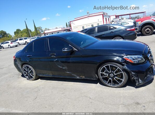 W1KWF8DB6MR613475 2021 MERCEDES-BENZ C-CLASS Black Սալոնի հետևի տեսք