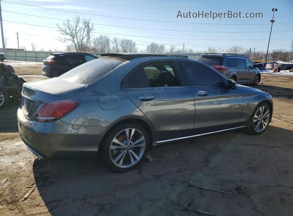 W1KWF8EB0MR634823 2021 MERCEDES-BENZ C Серый Задняя правая четверть