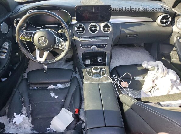 W1KWF8EB0MR634823 2021 MERCEDES-BENZ C Серый Вид панели приборов