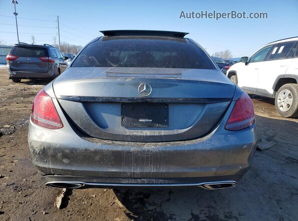 W1KWF8EB0MR634823 2021 MERCEDES-BENZ C Серый Вид сзади
