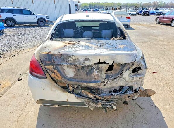 W1KWF8EB2LR567270 2020 MERCEDES-BENZ C White უკანა ხედი