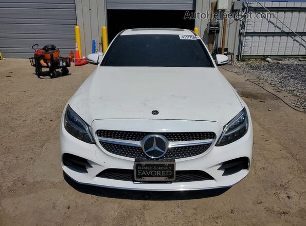 W1KWF8EB2LR567270 2020 MERCEDES-BENZ C White წინა ხედი