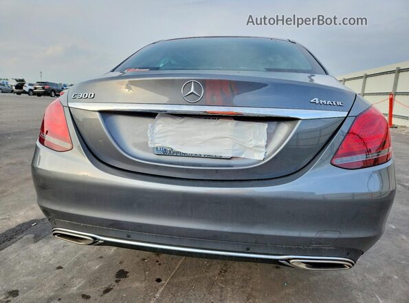 W1KWF8EB4LR602567 2020 MERCEDES-BENZ C Серый Вид сзади