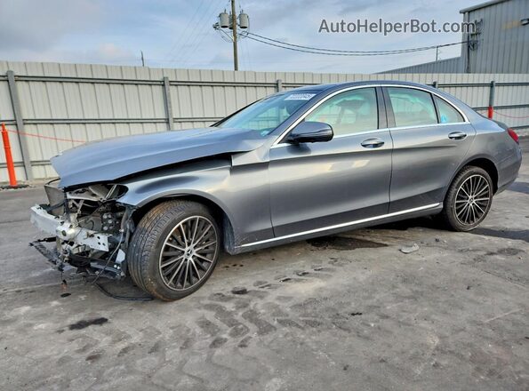 W1KWF8EB4LR602567 2020 MERCEDES-BENZ C Серый Передняя левая четверть
