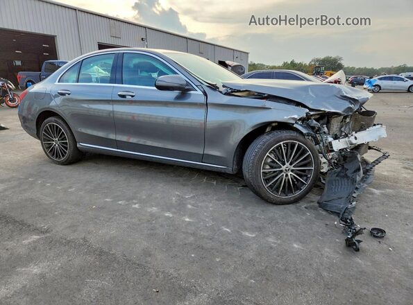 W1KWF8EB4LR602567 2020 MERCEDES-BENZ C Серый Передняя правая четверть